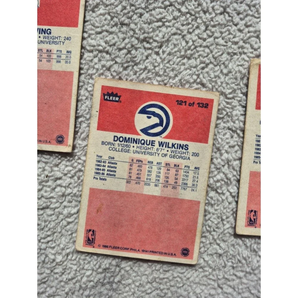 1986-87 Fleer - Dominique Wilkins #121
